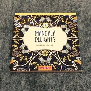 Mandala Delight Coloring Book by Barron’s